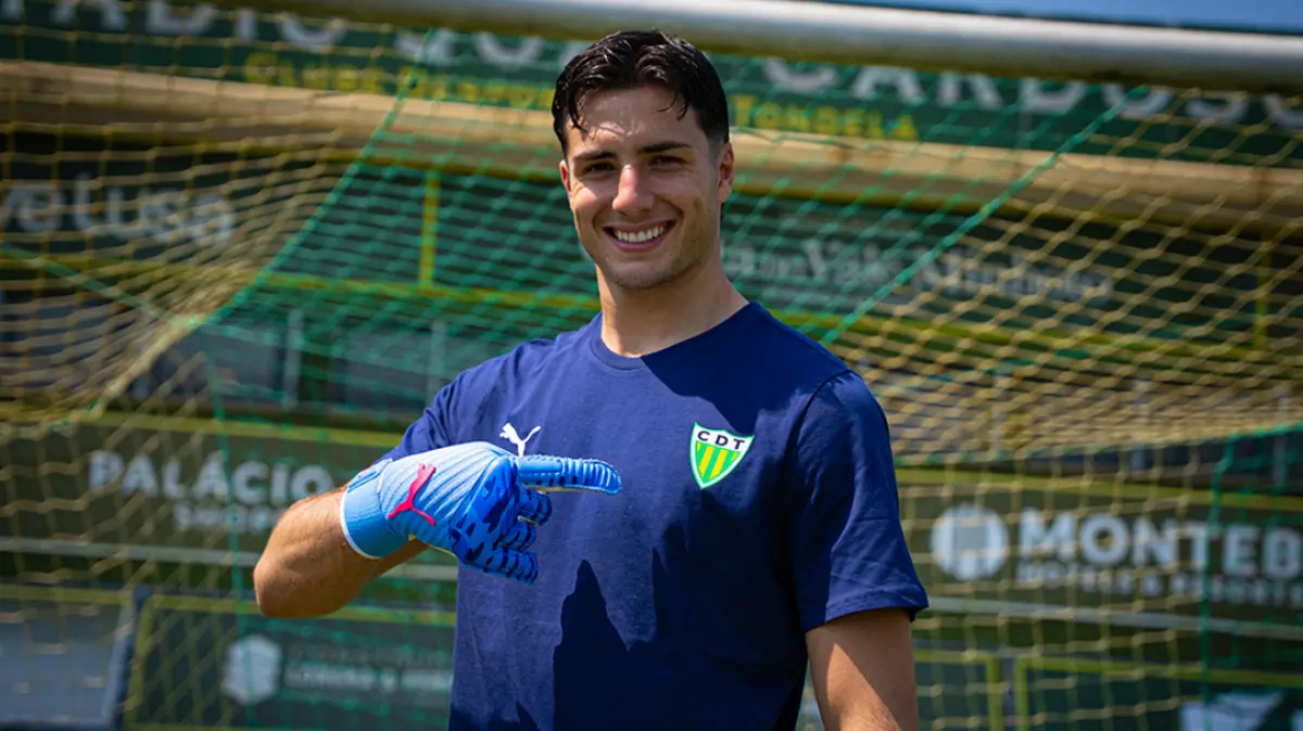 Lucas Cañizares, guarda-redes do Tondela