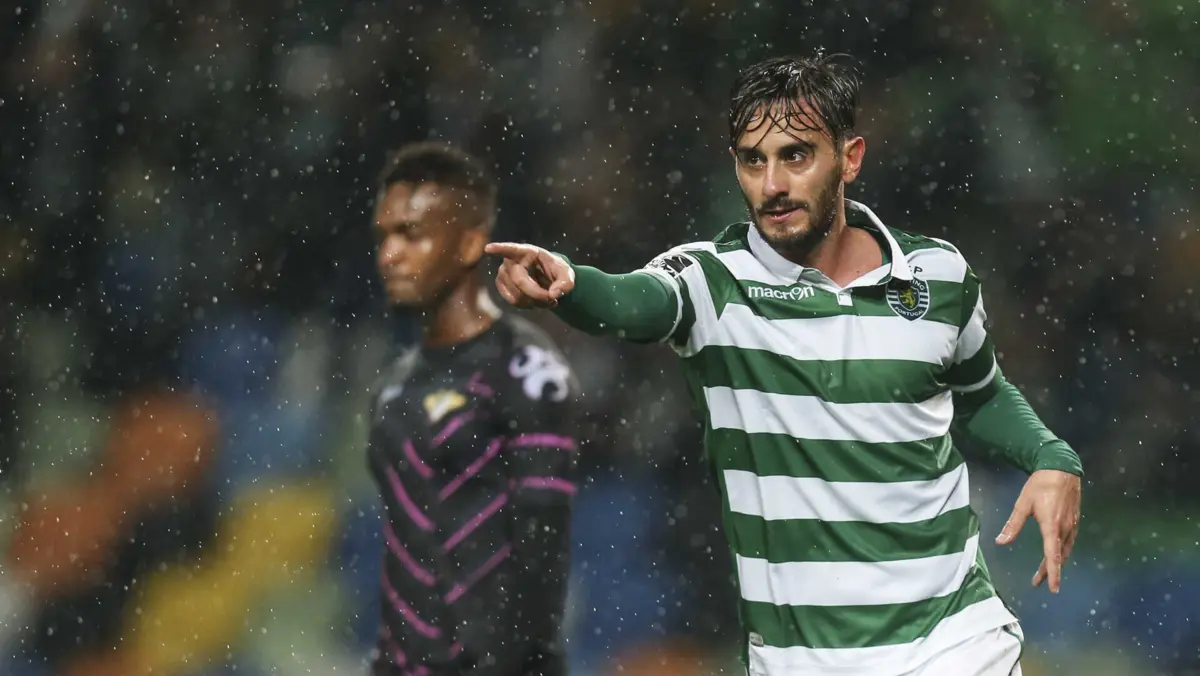 Aquilani, quando jogava no Sporting (créditos: Gustavo Bom / Global Imagens )