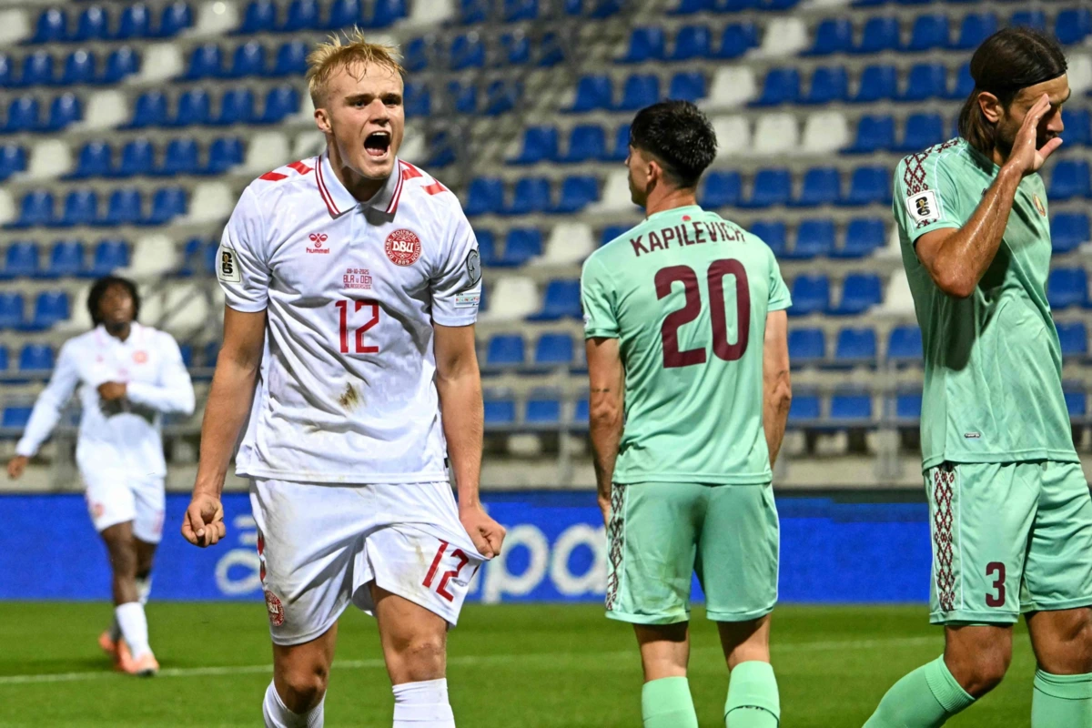 Victor Froholdt marcou pela Dinamarca