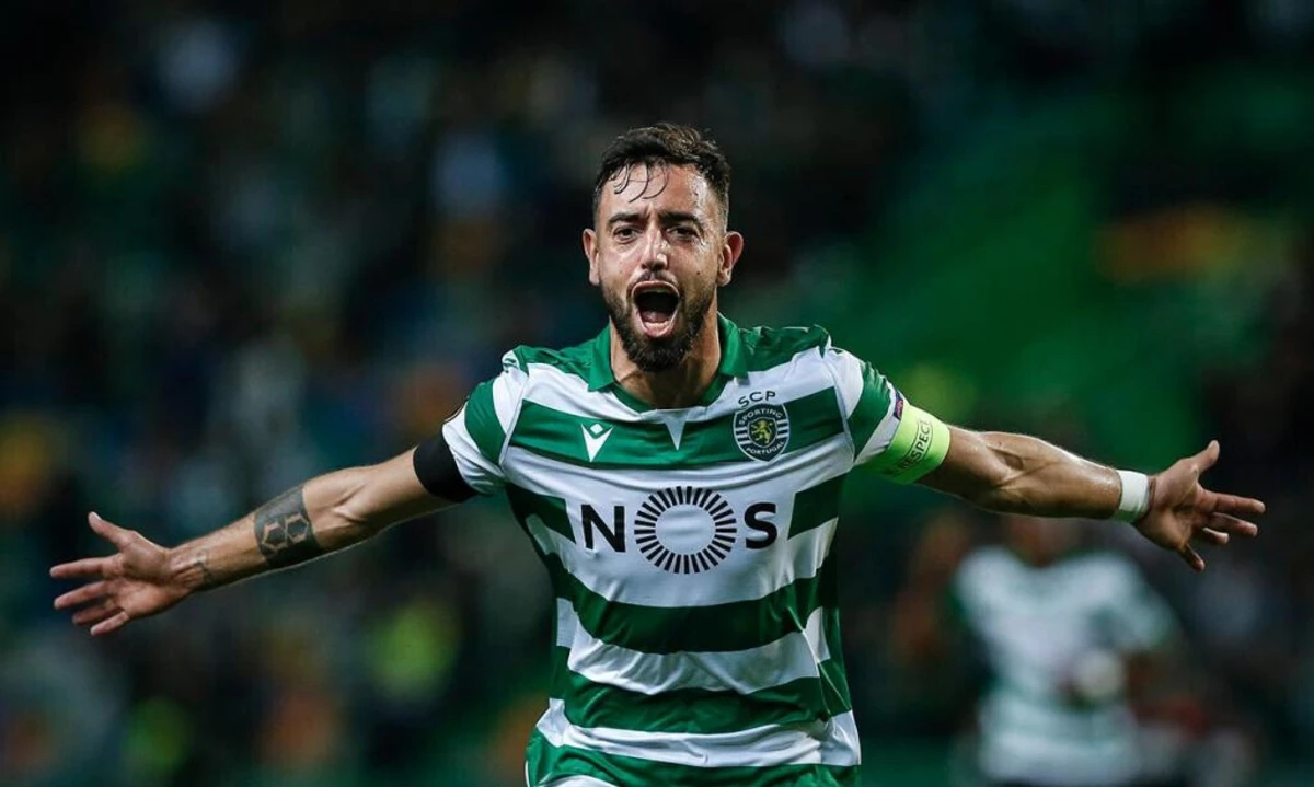 Bruno Fernandes representou o Sporting entre 2017 e 2020, antes de se transferir para o Manchester United (Créditos: Rodrigo Antunes / Lusa)