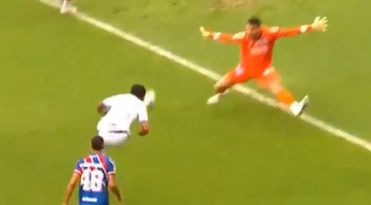 Imagem de contexto do artigo Golo de belo efeito do portista Gabriel Veron no Bahia-Cruzeiro