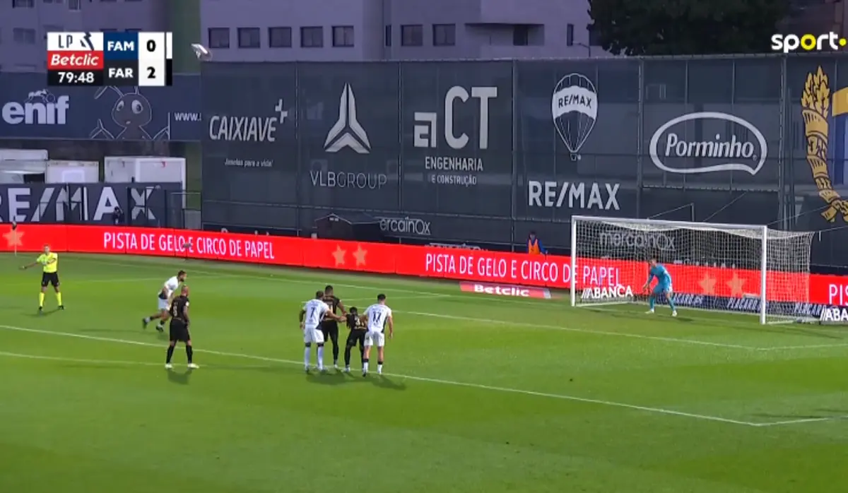 Imagem de contexto do artigo Penálti convertido por Aranda fixou resultado final no Famalicão-Farense