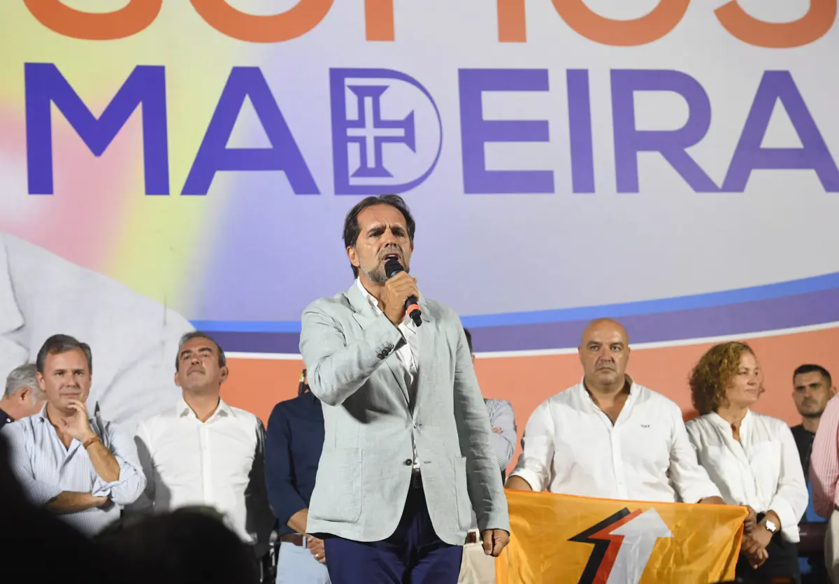 Miguel Albuquerque (Créditos: Hélder Santos/Aspress)