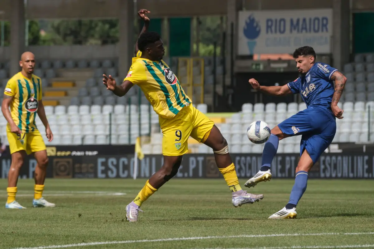 Miro é uma das figuras do Tondela (Créditos: Lusa)