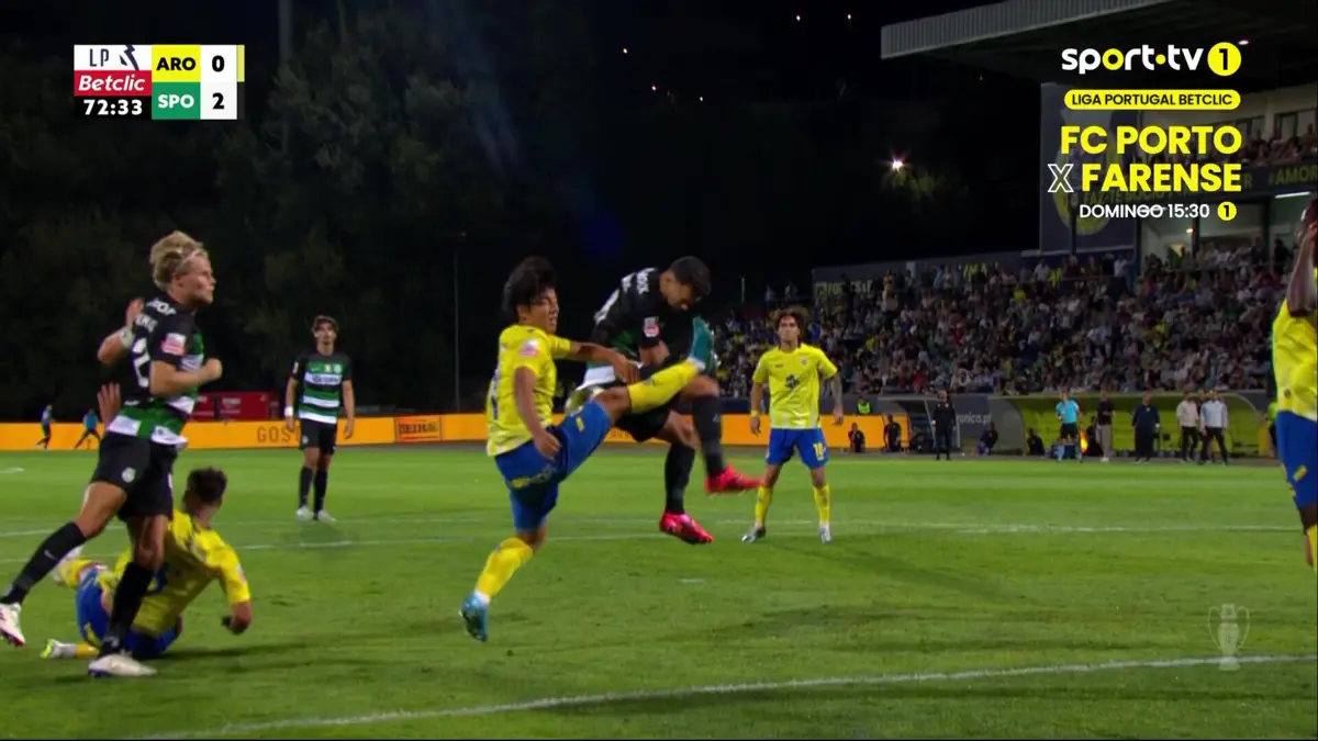 Imagem de contexto do artigo Gyokeres marca com penálti muito polémico. Veja as imagens