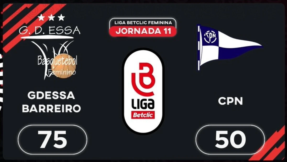 Imagem de contexto do artigo Liga Betclic Feminina: o resumo do GDESSA-CPN