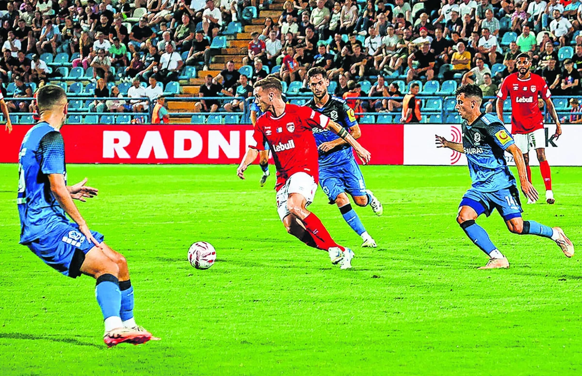 Varazdin venceu o Santa Clara por 2-1