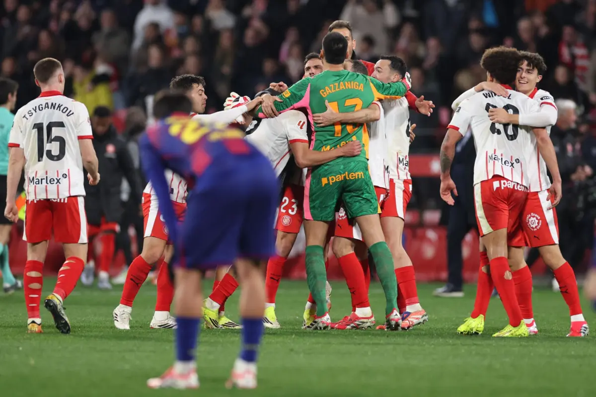 Girona fez a festa frente ao Barcelona