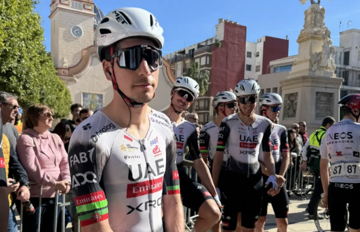 João Almeida (Reprodução. UAE Emirates)