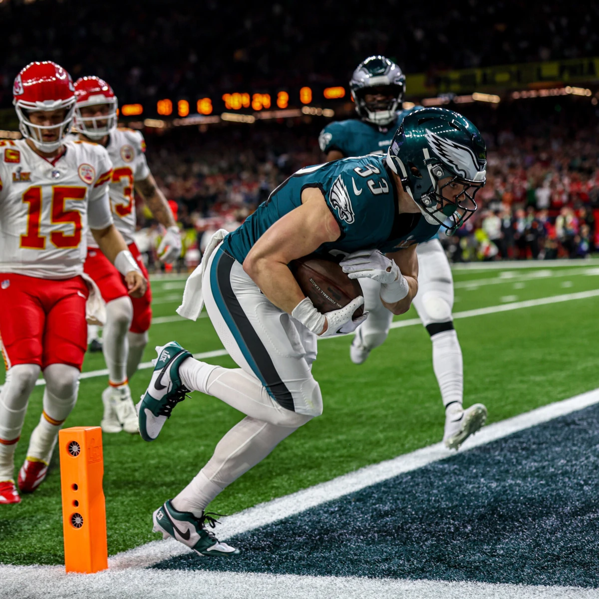 Imagem de contexto do artigo Os Eagles não só venceram o Super Bowl como esmagaram a dinastia dos Chiefs