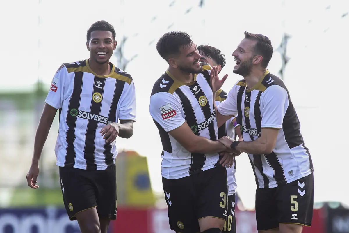 Zé Vítor festeja golo marcado ao FC Porto (Créditos: EPA)