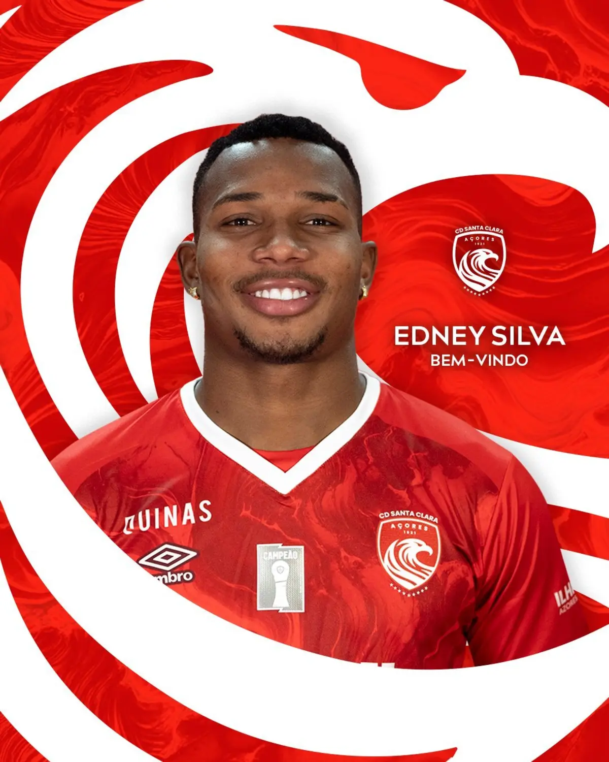 Edney Silva, novo reforço do Santa Clara