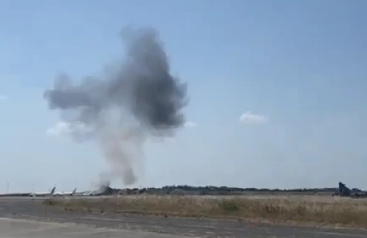 Imagem de contexto do artigo Beja Air Show: dois aviões chocaram no ar, provocando um morto e um ferido