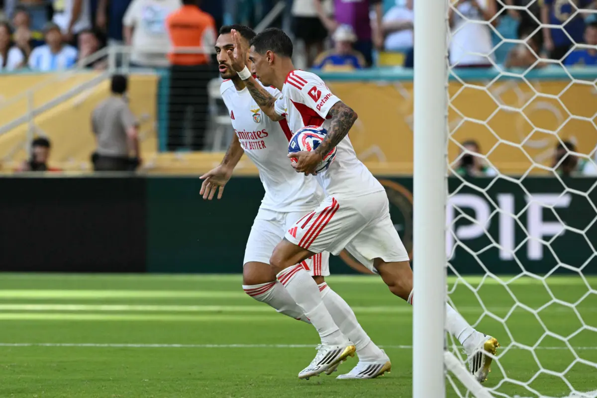 Imagem de contexto do artigo Di María após Boca Juniors-Benfica: "O árbitro permitiu muitas 'patadas'"