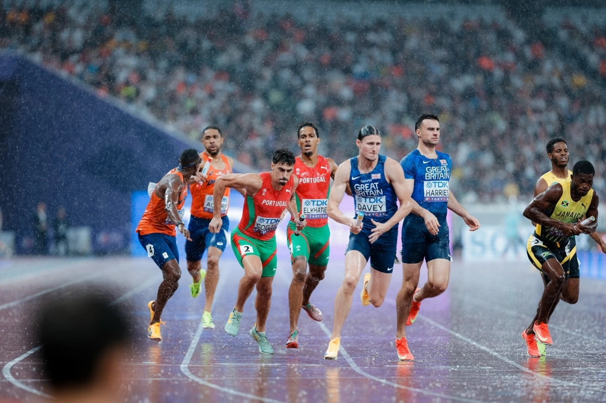 Estafeta 4x400 metros em Tóquio