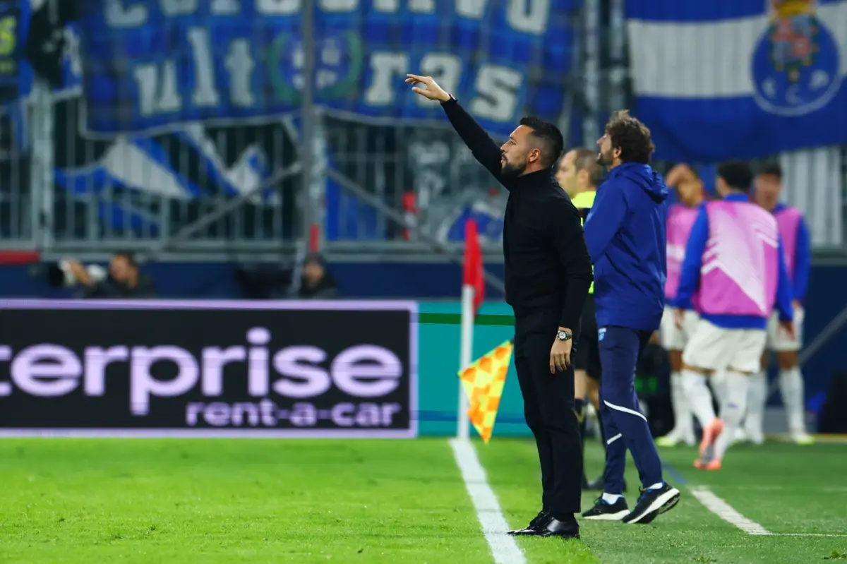 Farioli, treinador do FC Porto