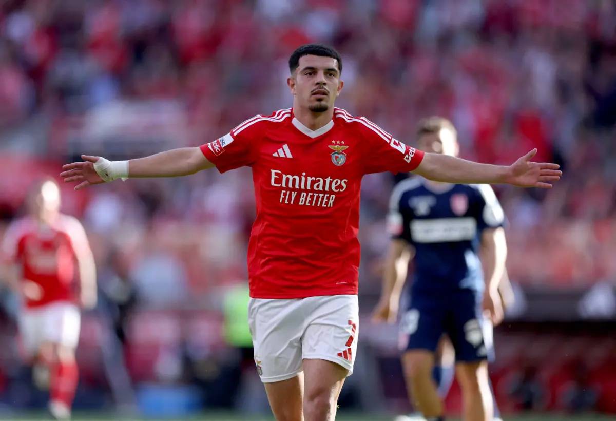 Amdouni disse adeus ao Benfica (Créditos: AFP)