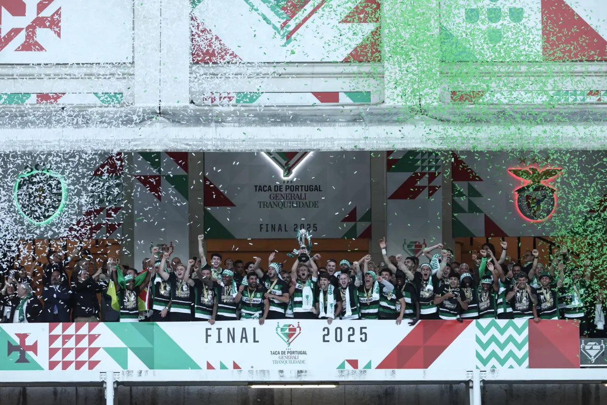 Sporting venceu a Taça de Portugal de 2024/25