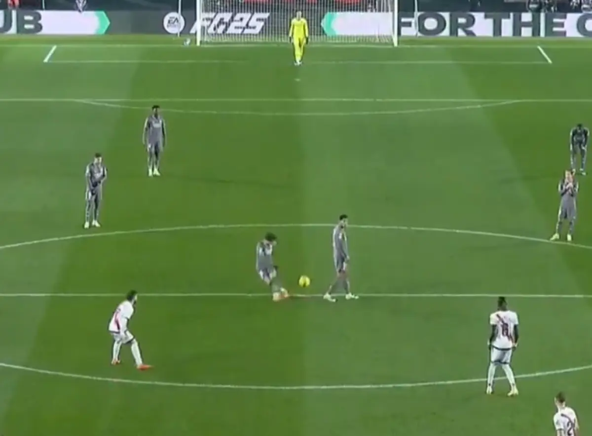 Imagem de contexto do artigo Rayo Vallecano-Real Madrid: Arda Guler tentou marcar no primeiro segundo de jogo