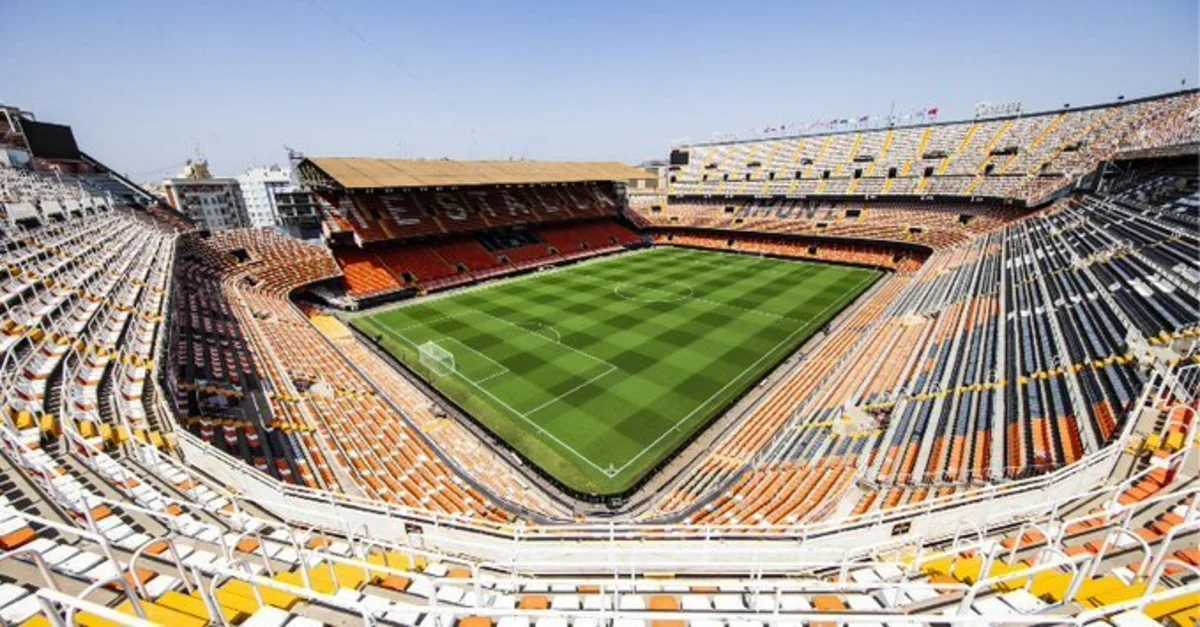 Estádio Mestalla, casa do Valência