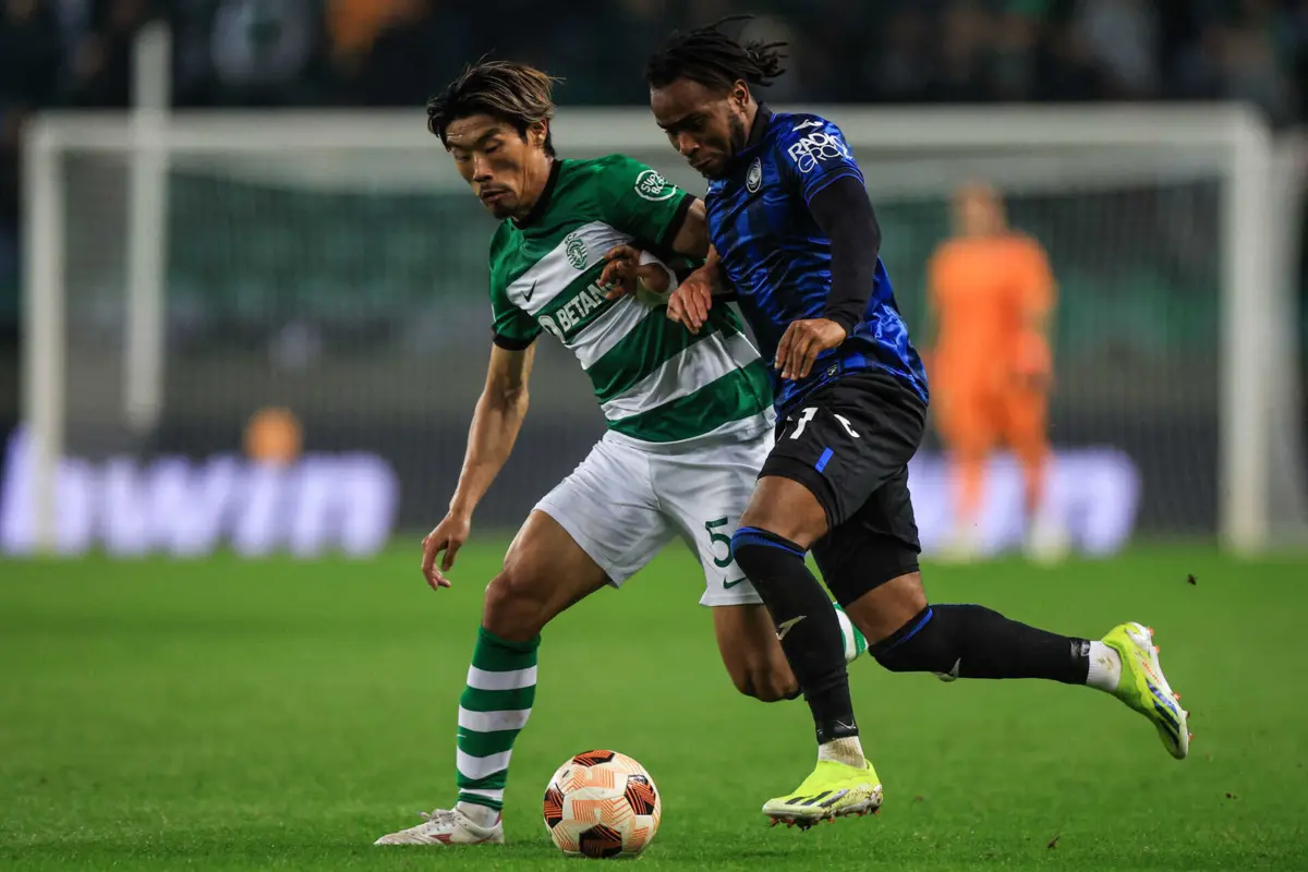 Imagem de contexto do artigo Má notícia para Rúben Amorim: Morita é baixa no Sporting para o duelo com a Atalanta