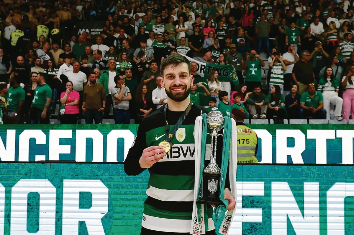 Rúben Freire sente que já evoluiu em vários aspetos (créditos: Sporting CP)