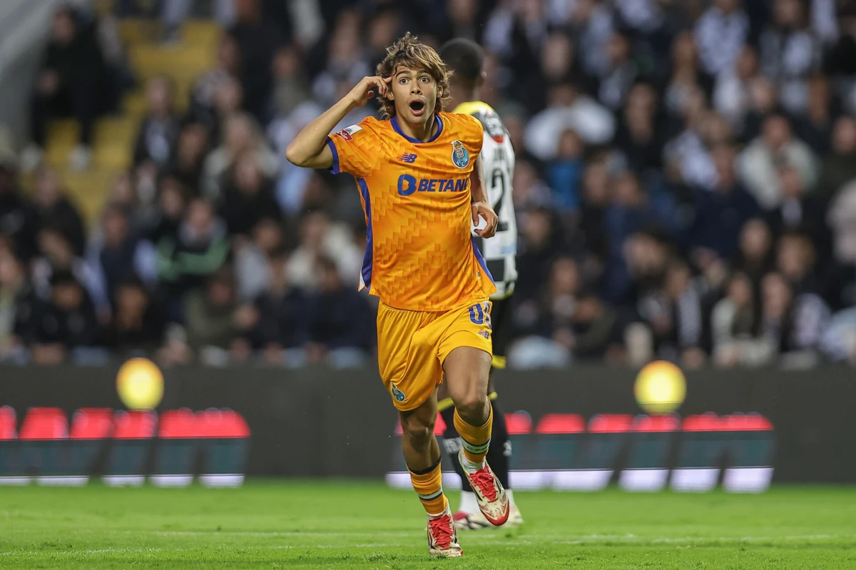 Rodrigo Mora, jogador do FC Porto (créditos: Miguel Pereira)