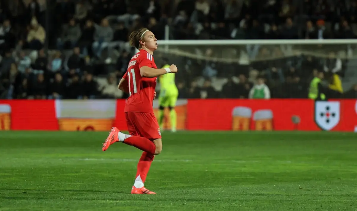 Andreas Schjelderup (Créditos: SL Benfica)