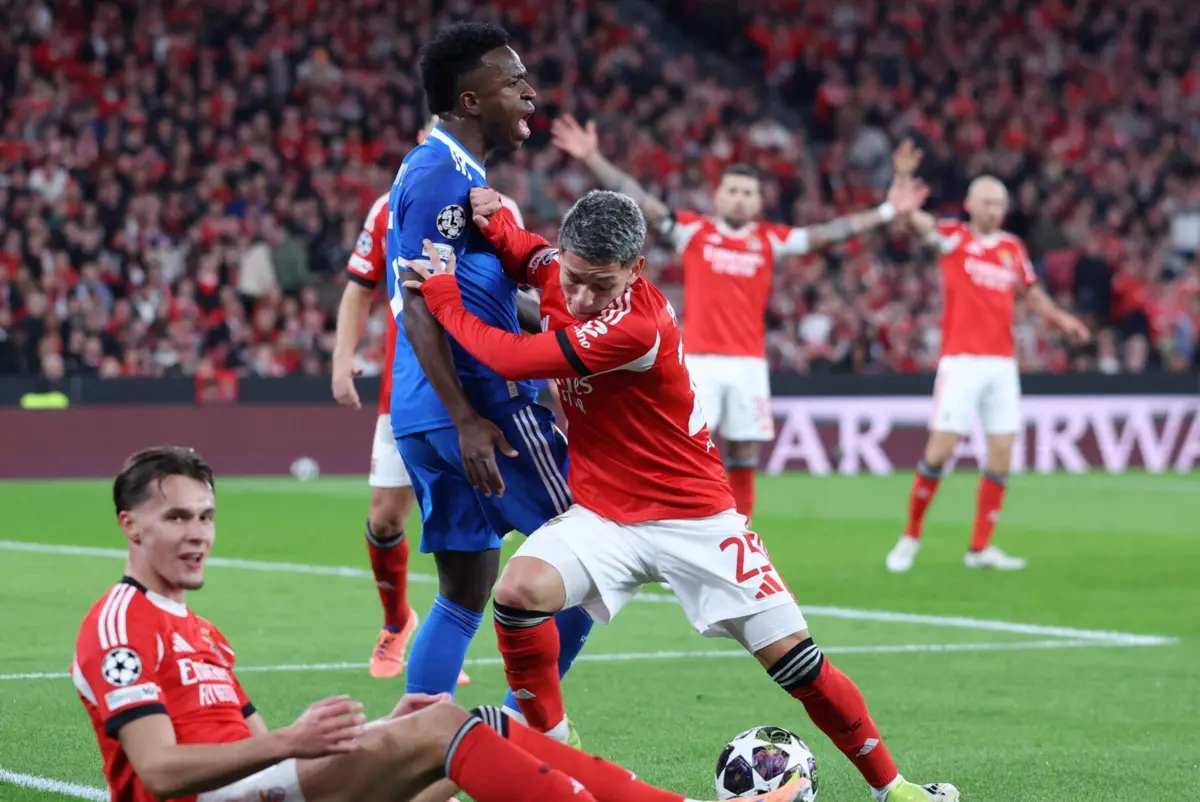 Vinícius Júnior e Prestianni