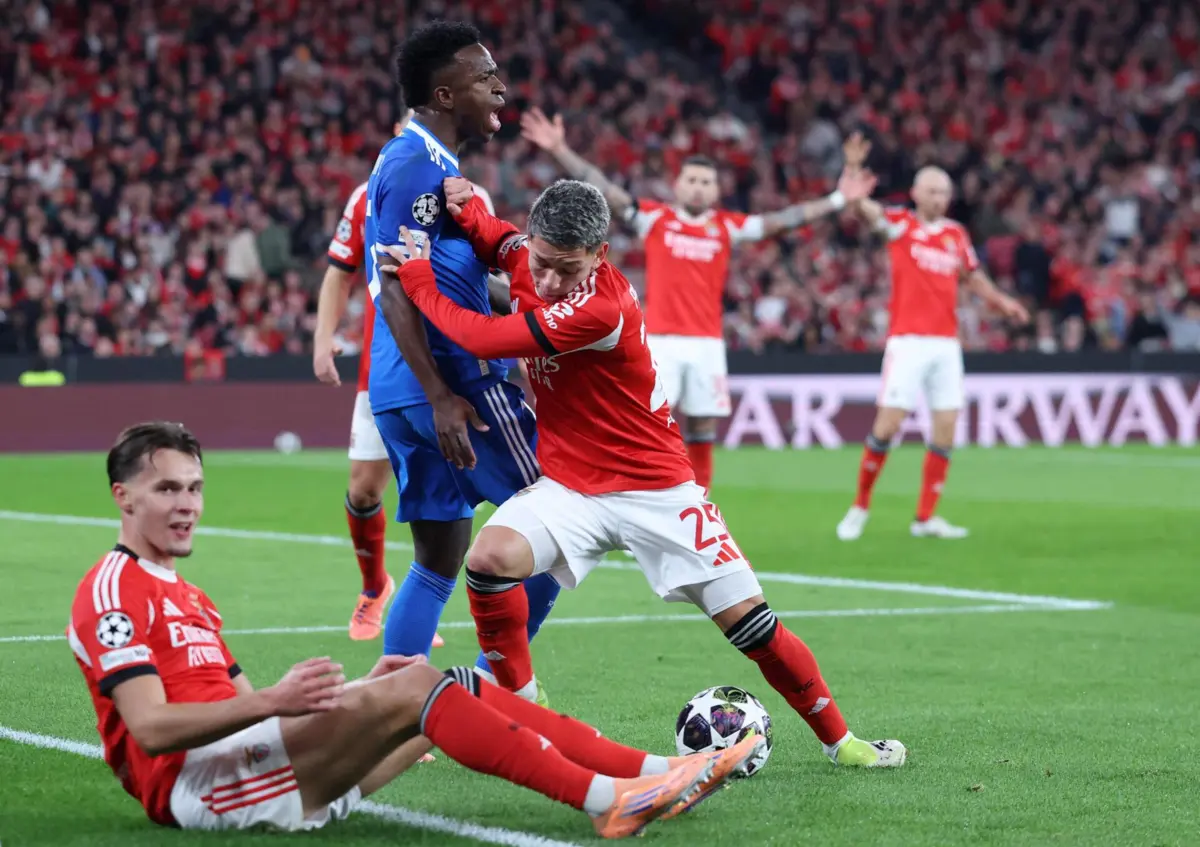 Vinícius Júnior e Prestianni