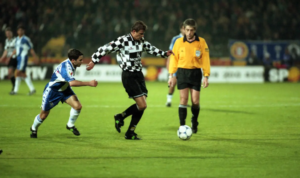 Timofte recorda golo marcado nas Antas