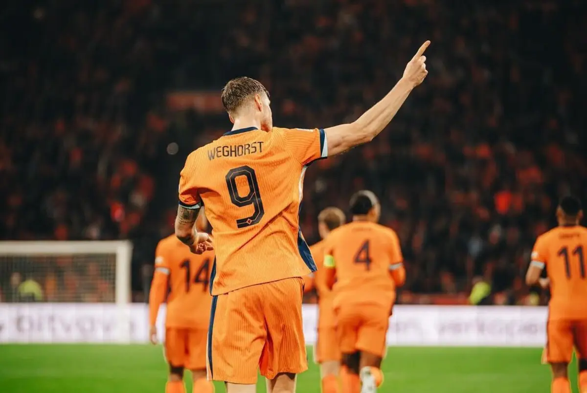 Weghorst (créditos: Instagram/onsoranje)
