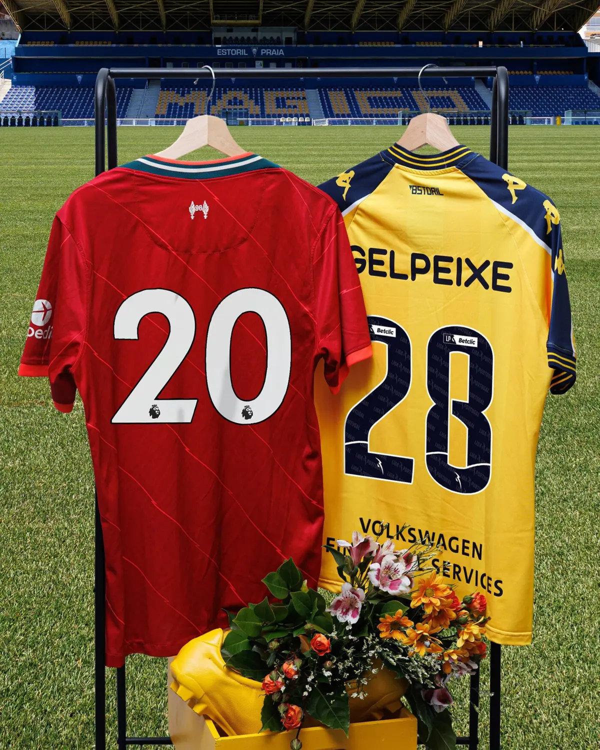 Imagem de contexto do artigo Cathro renova pelo Estoril e lembra Jota: "A única mensagem que faz sentido"