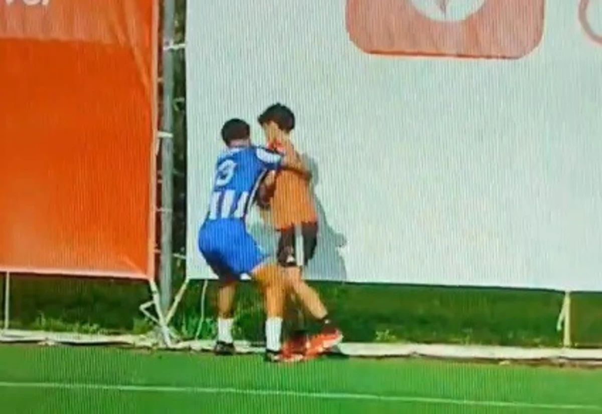Imagem de contexto do artigo Juniores: defesa do FC Porto expulso após "pegar-se" com apanha-bolas do Benfica