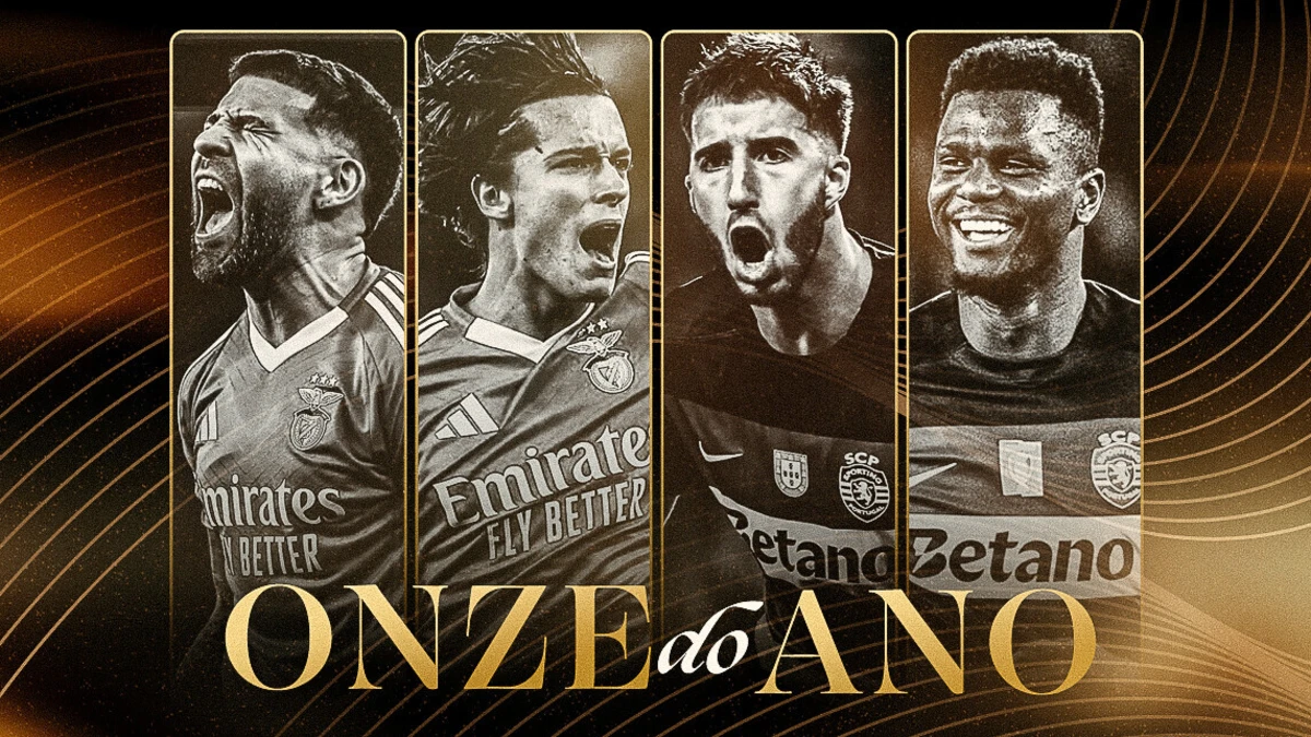 Imagem de contexto do artigo Dois do Sporting e dois do Benfica: eis os defesas do Onze do Ano da I Liga