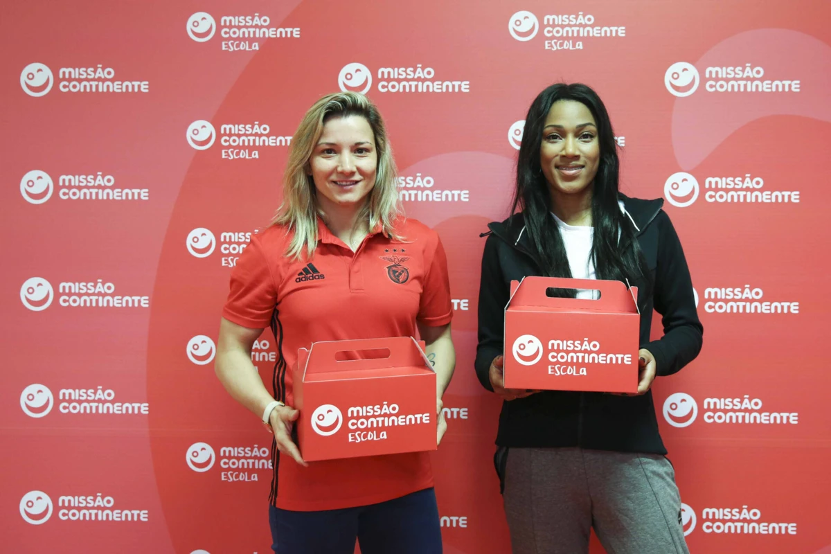 Telma Monteiro e Patrícia Mamona (Créditos: Natacha Cardoso/Global Imagens)