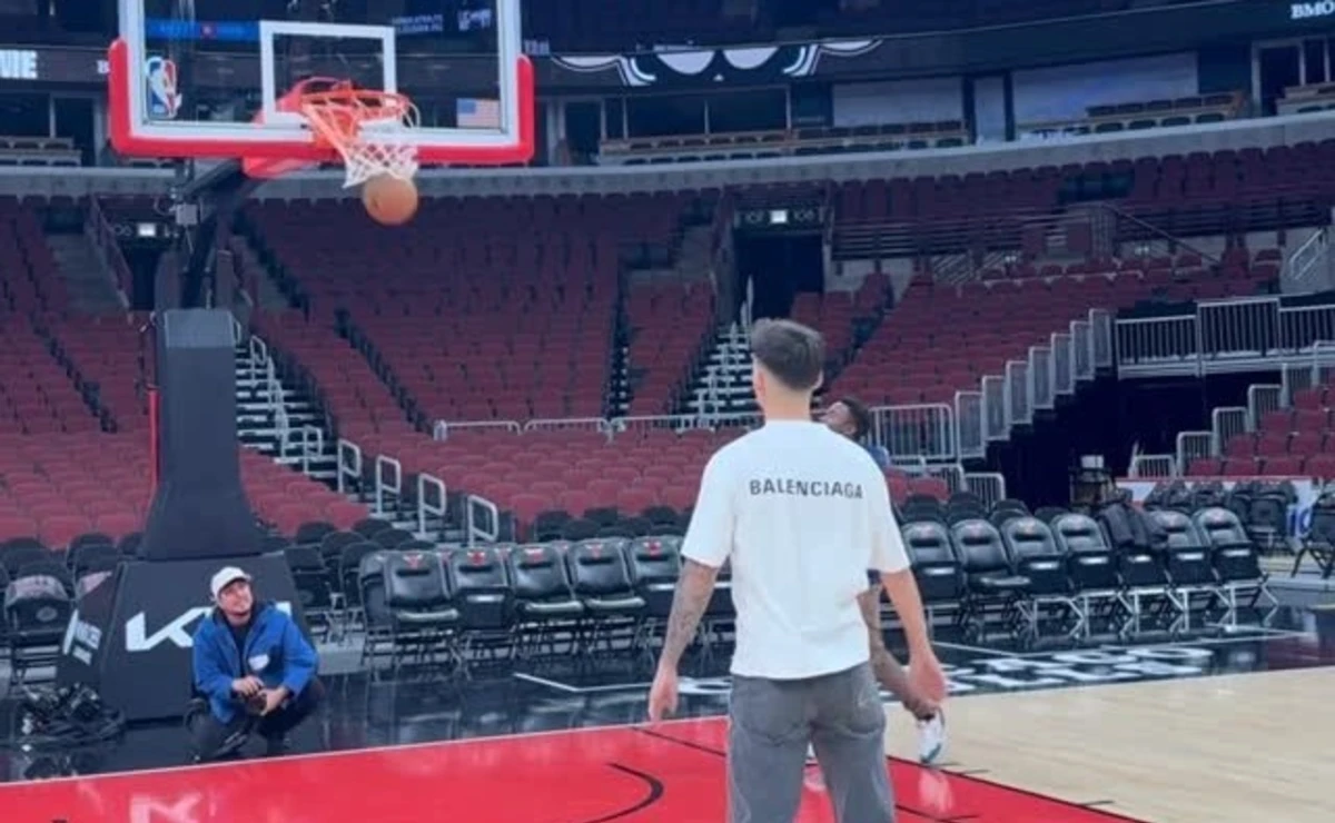 Imagem de contexto do artigo André Franco impressiona no basquetebol: "Talvez tenham de lhe dar um contrato..."