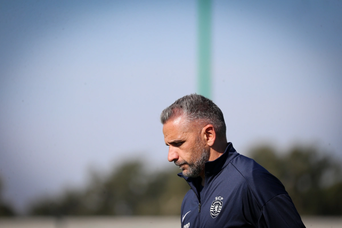 Rui Borges, treinador do Sporting