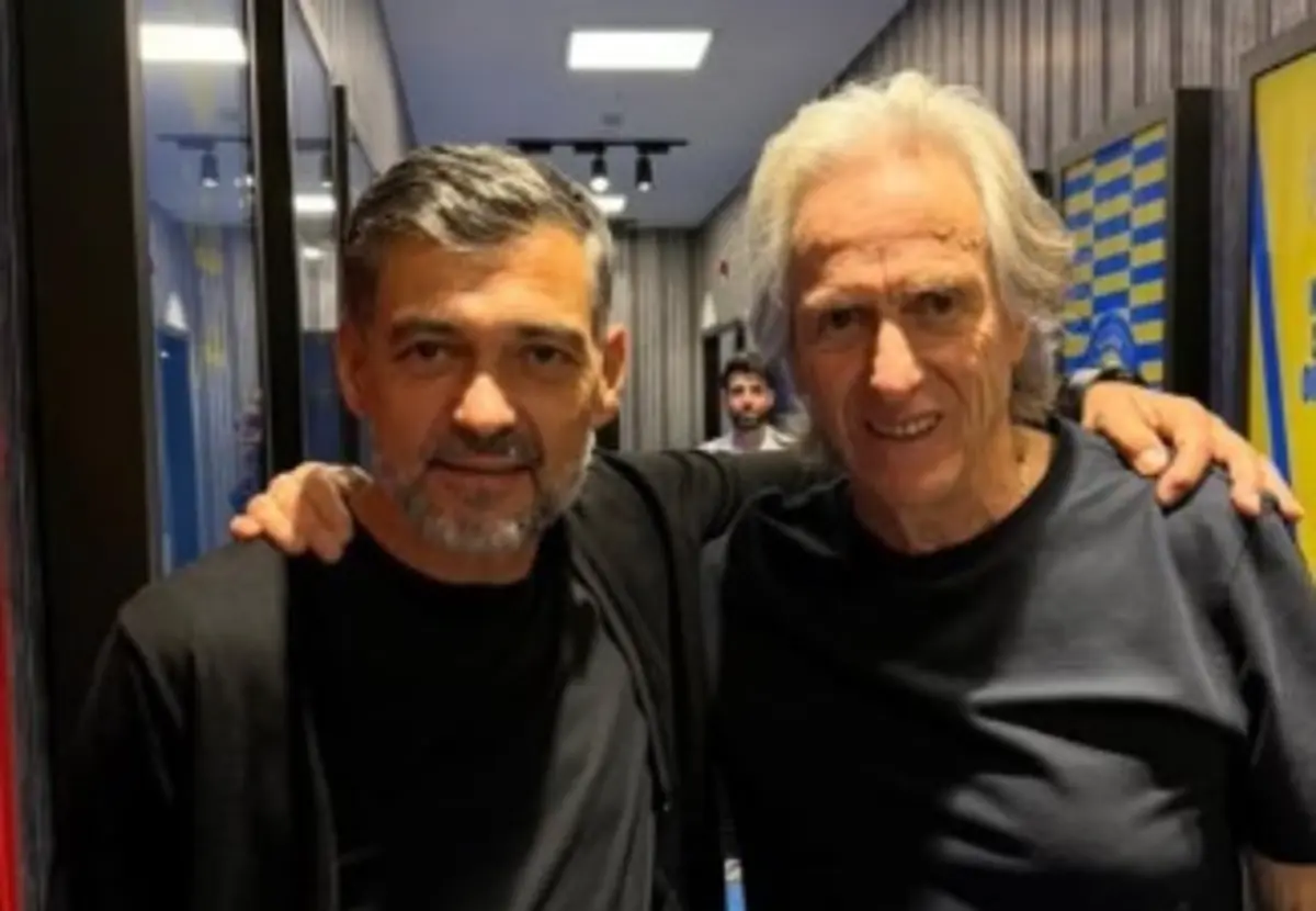 Sérgio Conceição e Jorge Jesus