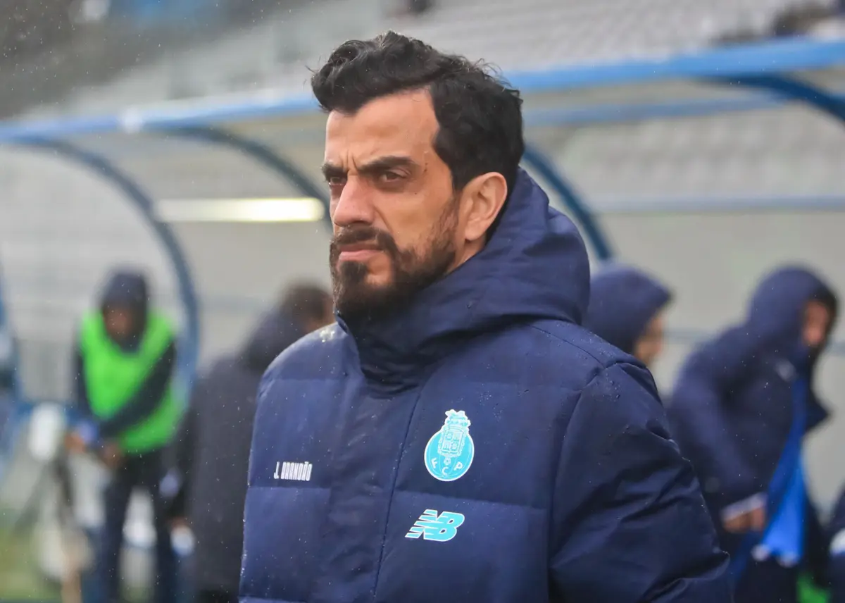 João Brandão, treinador do FC Porto B (créditos: José Carmo)