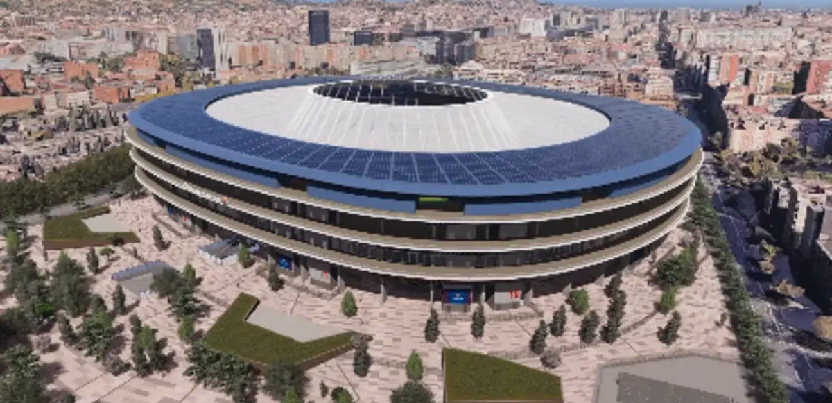 Imagem de contexto do artigo Veja as imagens em 3D do novo Camp Nou, estádio do Barcelona