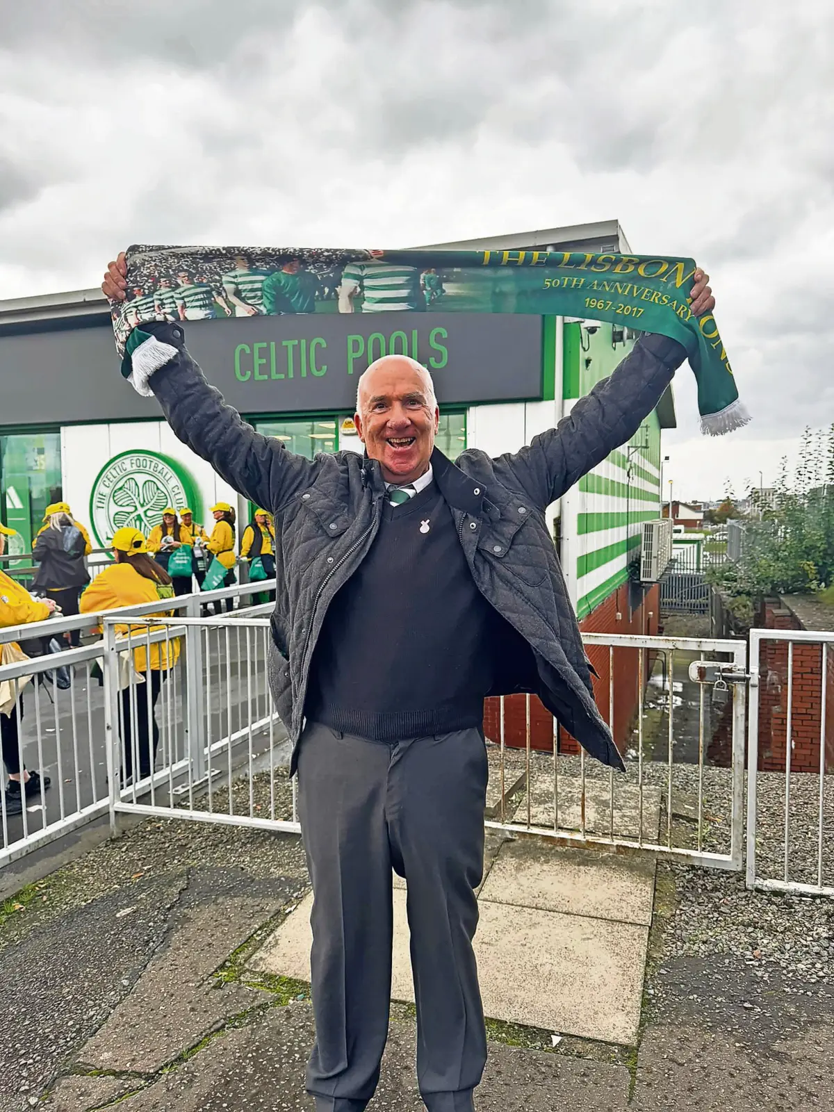 Imagem de contexto do artigo Adepto do Celtic e porteiro da simpatia: "Todos são bem-vindos"