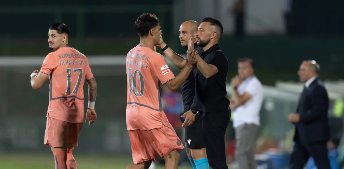 Gabri Veiga foi titular contra o Nice e suplente utilizado frente ao Estoril