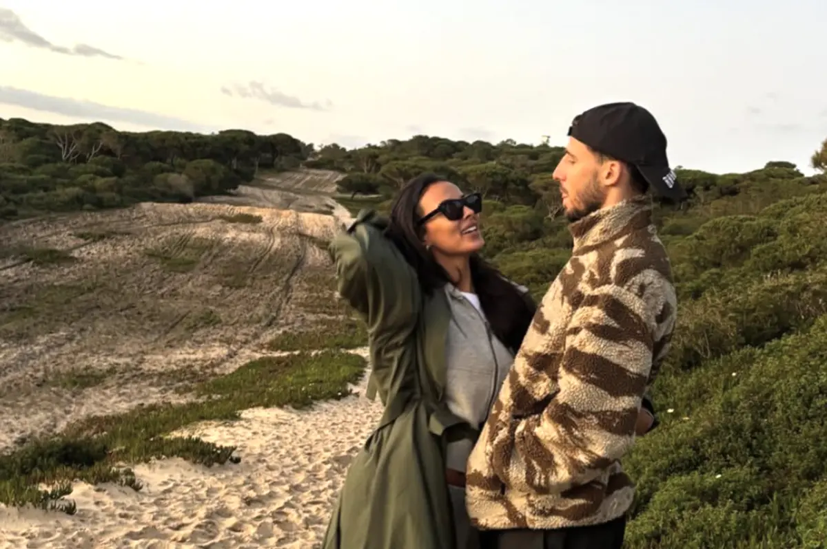 Maya Jama e Rúben Dias