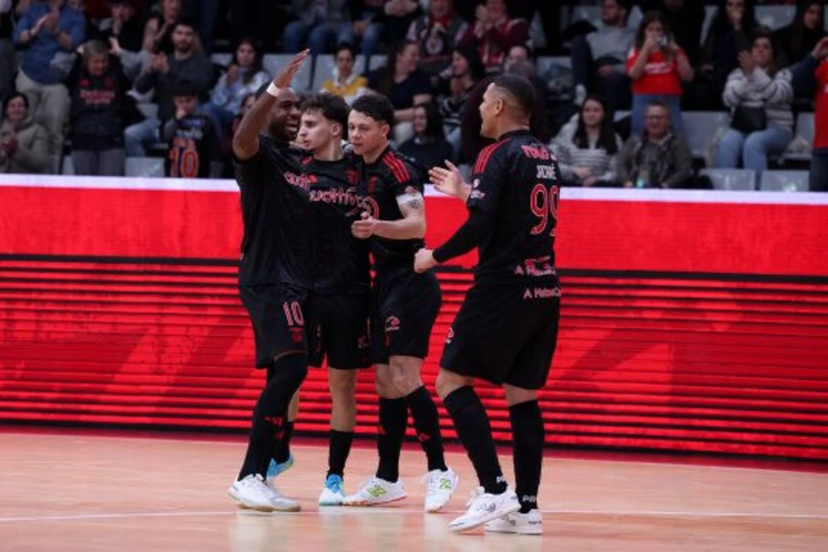 A festa do Benfica (Créditos: FPF)