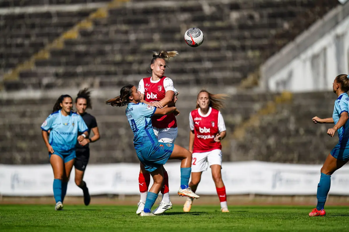 Imagem de contexto do artigo Taça da Liga feminina: Braga empata com Valadares Gaia e RP vence em Famalicão