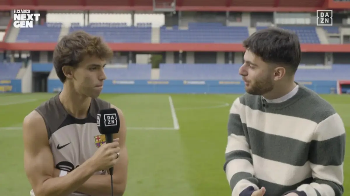 João Félix na DAZN Espanha