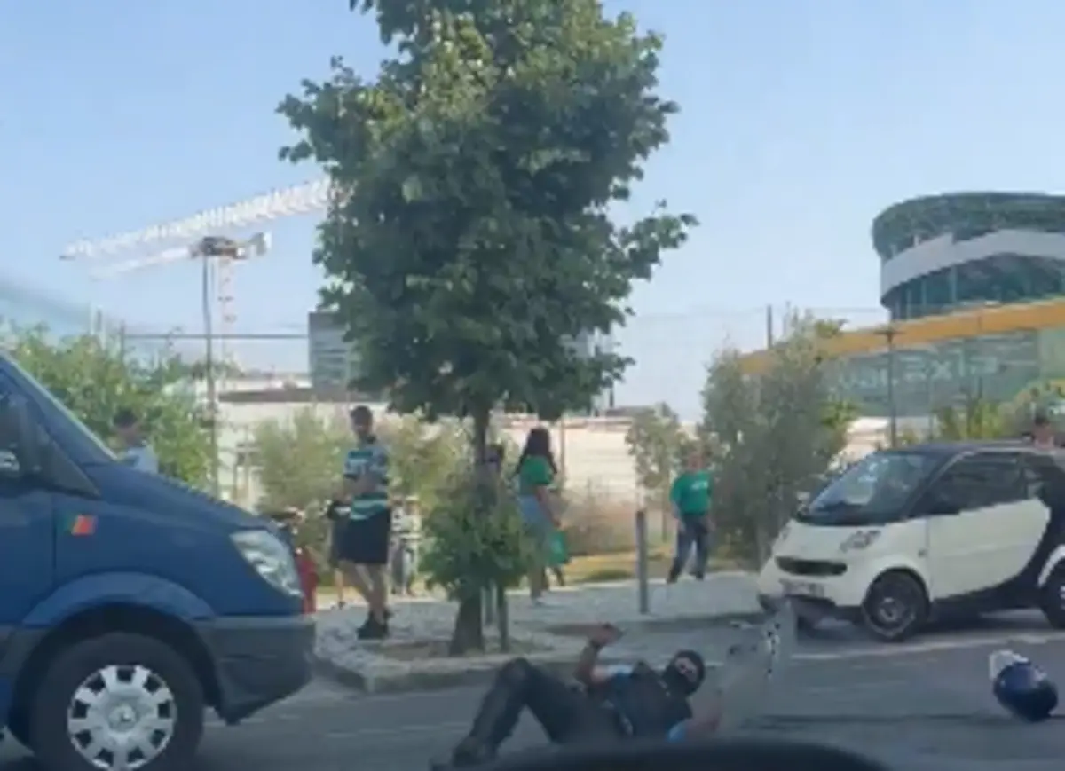 Imagem de contexto do artigo Insólito: carrinha da PSP atropelou um agente antes da final de futsal