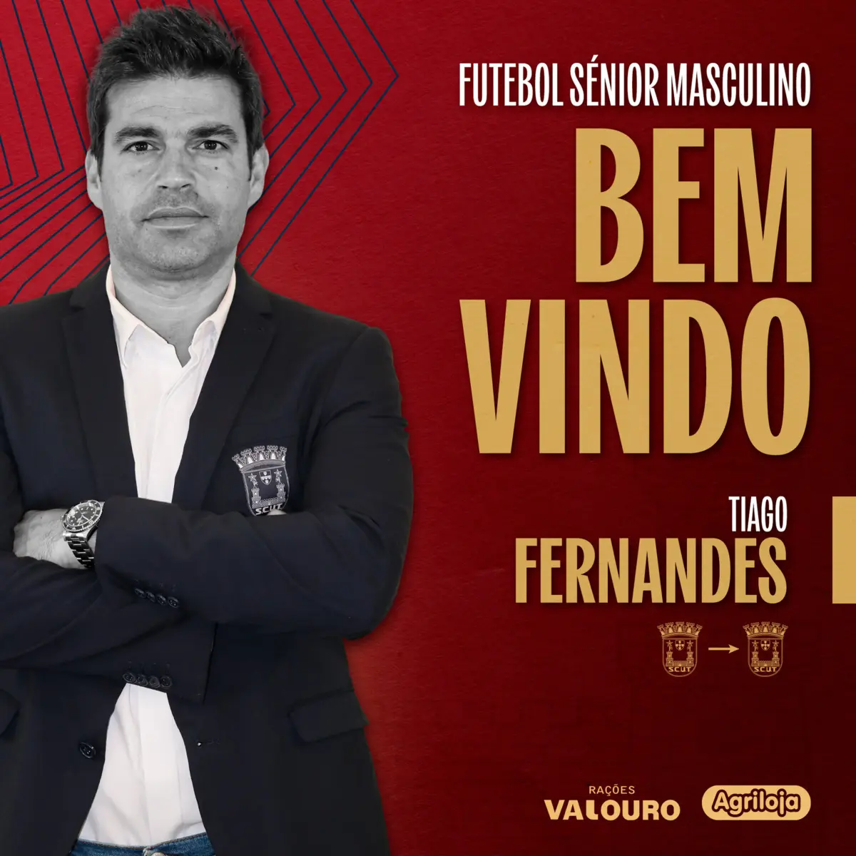 Imagem de contexto do artigo Tiago Fernandes é promovido e assume equipa principal do Torreense