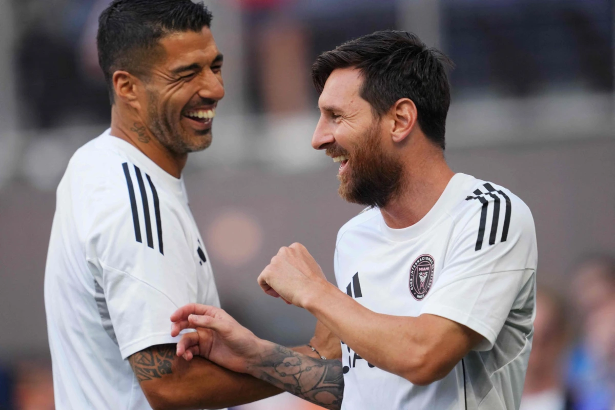 Luis Suárez e Lionel Messi
